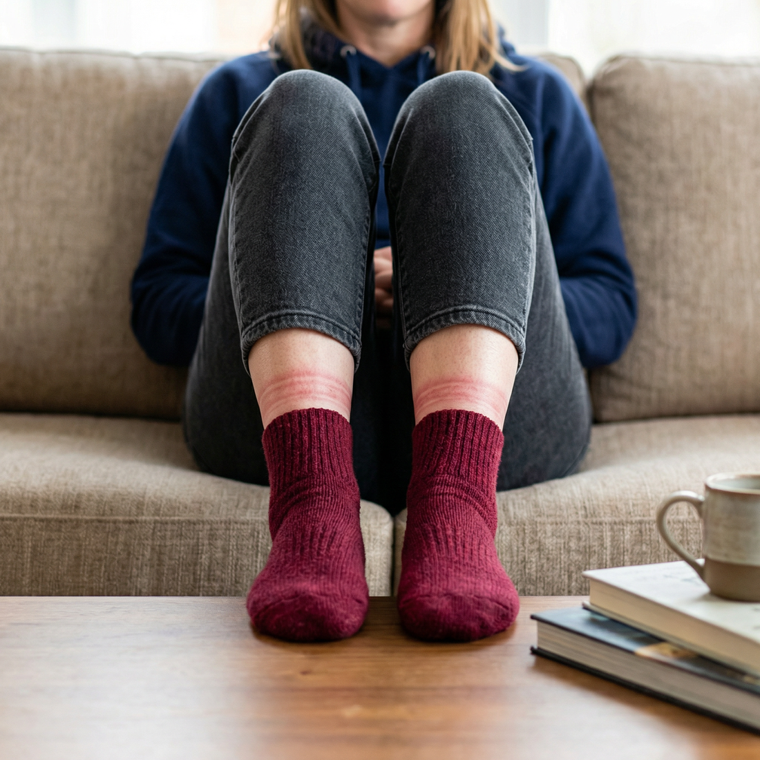 Kujdes: Shenjat që lënë çorapet në këmbë mund të sinjalizojnë probleme, thonë mjekët