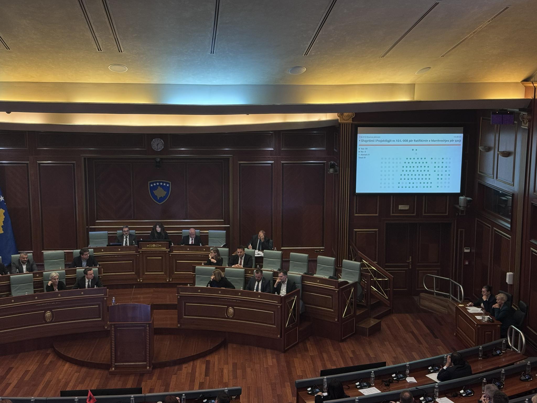 Kuvendi miraton marrëveshjen për qasje në arsimin e lartë në Ballkanin Perëndimor