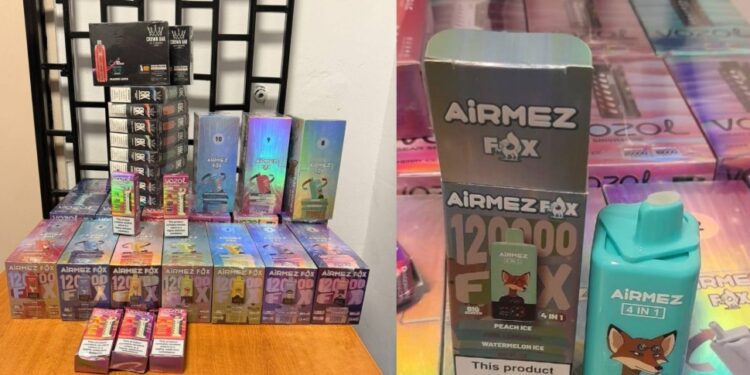 Policia sekuestron 275 cigare elektronike, ndalohet shtetasi serb