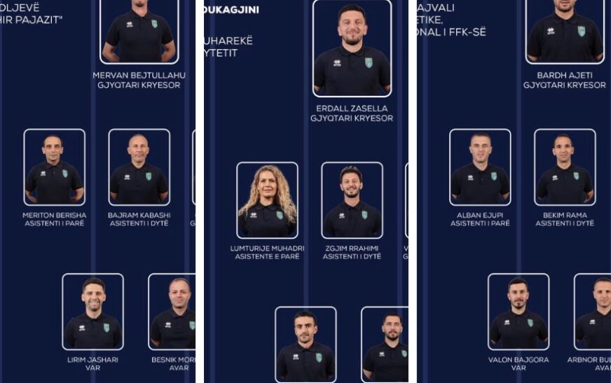 Delegohen gjyqtarët për xhiron e 27-të të Superligës së Kosovës