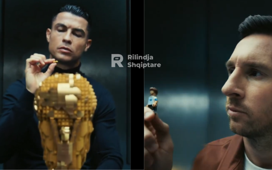 Reklama e Kupës së Botës i bën bashkë yjet e futbollit, Messin dhe Ronaldon
