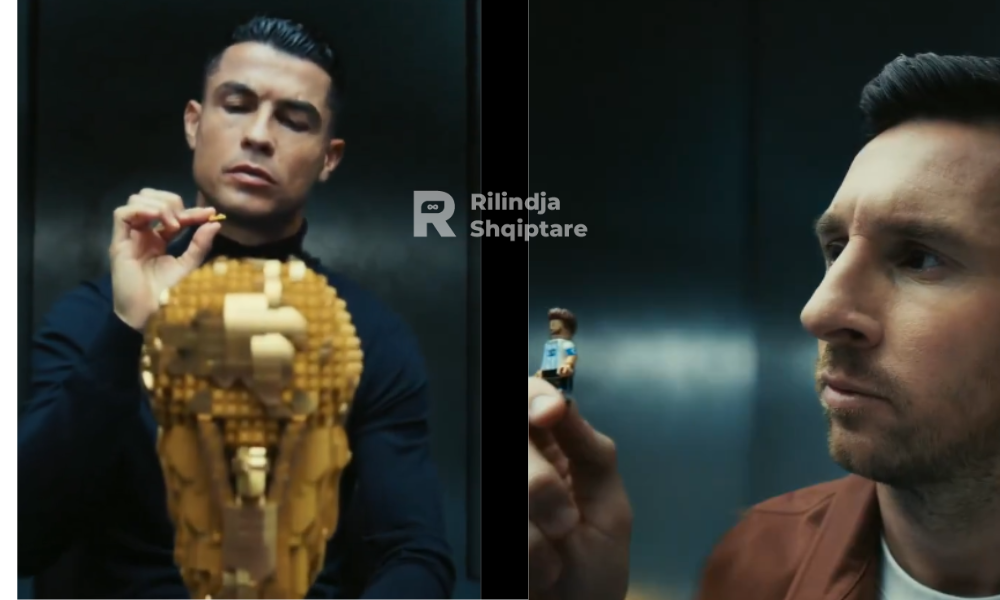 Reklama e Kupës së Botës i bën bashkë yjet e futbollit, Messin dhe Ronaldon