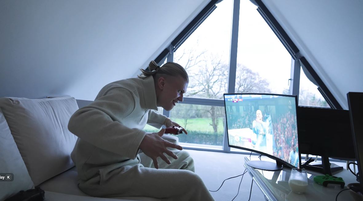 Haaland tregon se çfarë bën gjatë një dite të plotë, i shënon gol Arsenalit edhe në “FIFA”