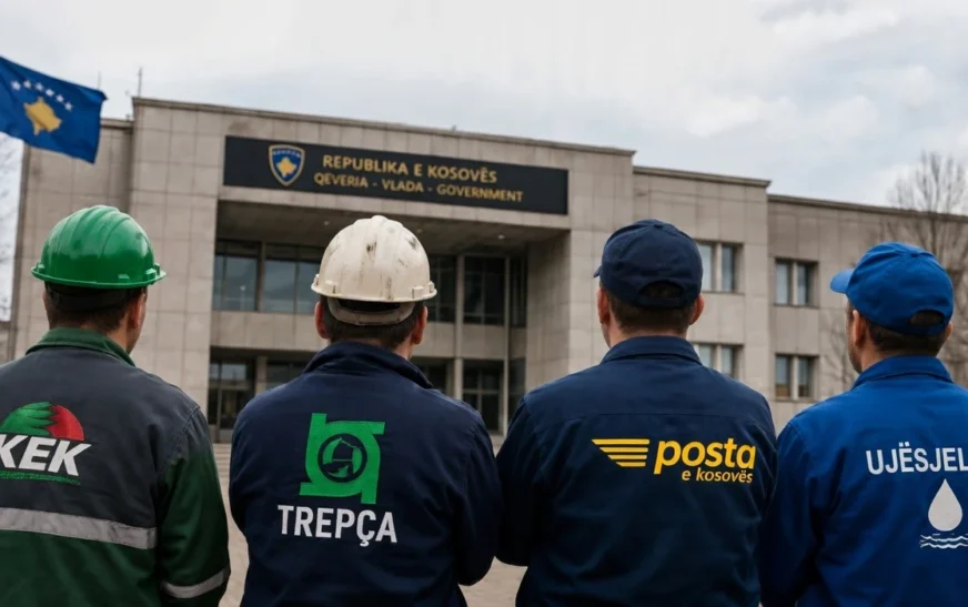 Rroga e 13-të mobilizon sindikatat e ndërmarrjeve publike, paralajmërohen protesta