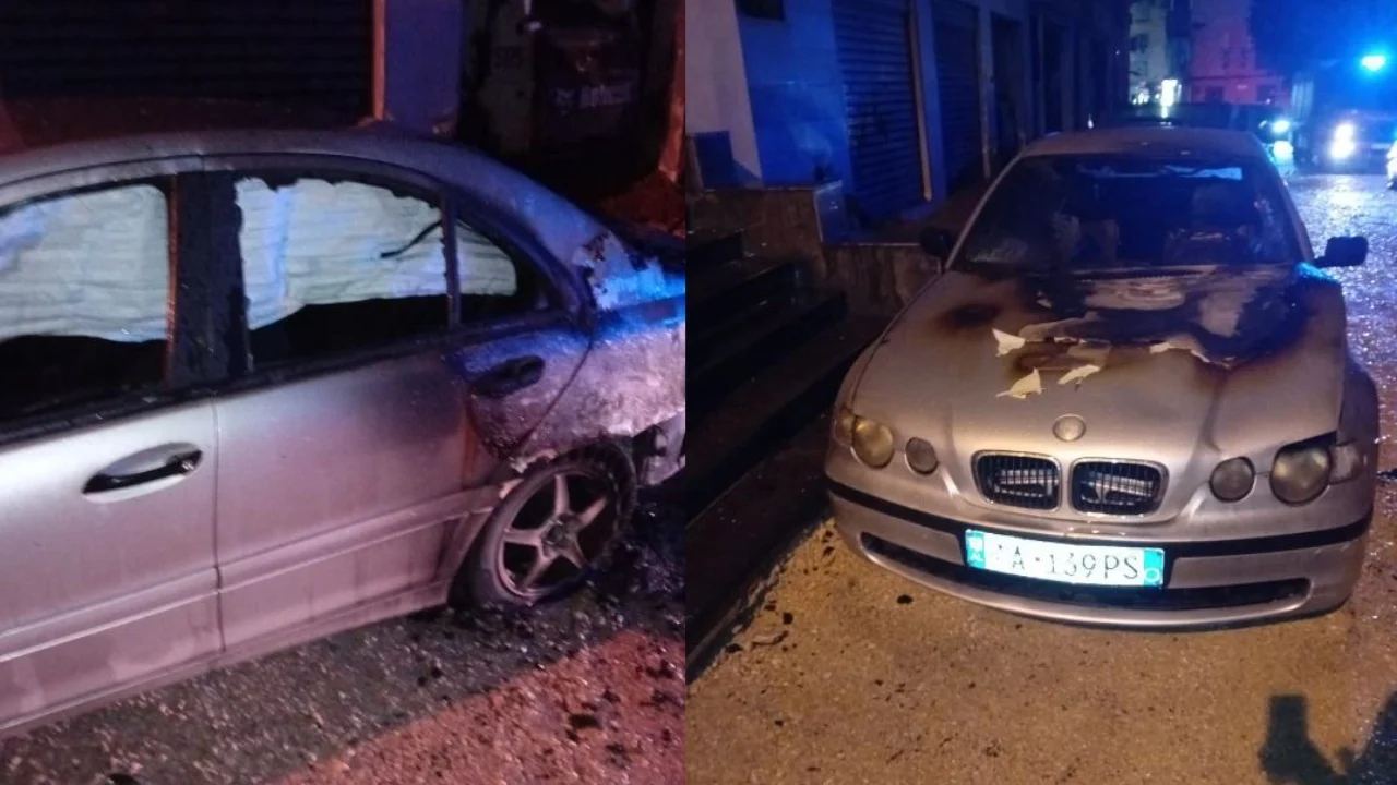 Shkrumbohen 3 vetura në Tiranë, dyshohet për zjarrvënie të qëllimshme