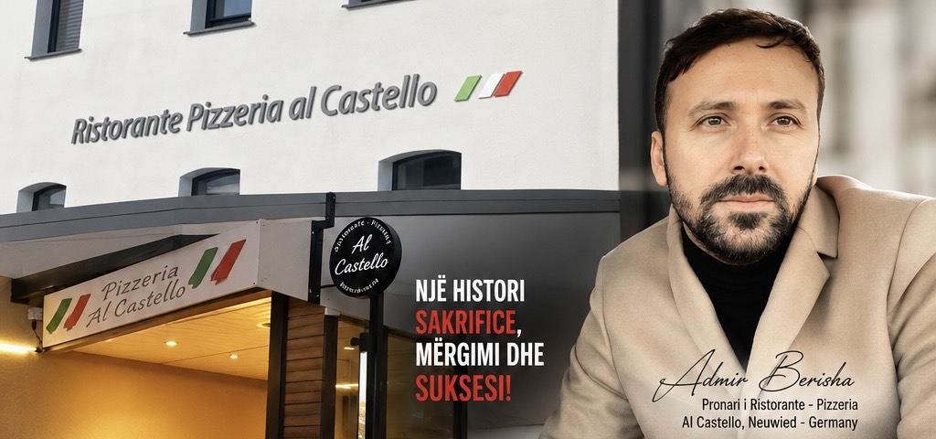 Shqiptari që bëri emër në gastronominë italiane në Gjermani