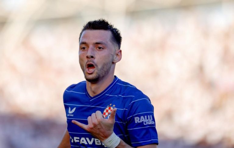 Arbër Hoxha shënon supergol për Dinamo Zagrebin