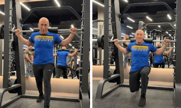 Haradinaj ndan video teksa bën ushtrime