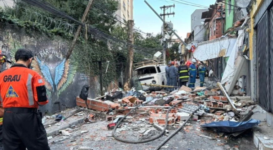 Shpërthim i fuqishëm në Brazil, një viktimë dhe tre të plagosur