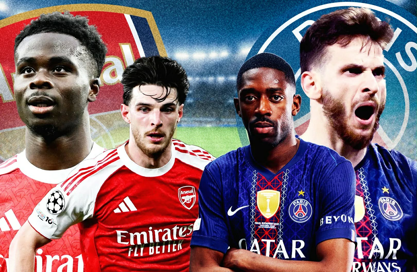 PSG apo Arsenal, kush do të jetë kampion në Champions League?