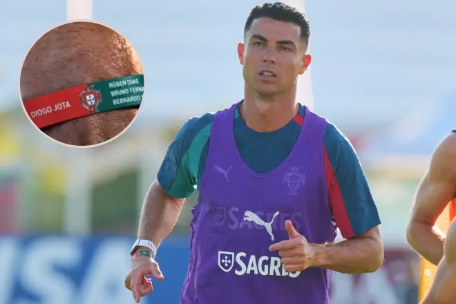 Portugalia do ta kujtojë Diogo Jotën në Botëror, lojtarët do të mbajnë byzylykë përkujtimorë