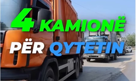 Fushë-Kosova ngrit kapacitetet për ambientin, 4 kamionë të angazhuar për mbledhjen e mbeturinave