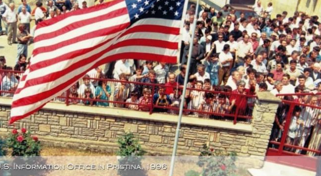 “Qershor 1996”- Ambasada amerikane rikujton hapjen e zyrës së parë në Kosovë