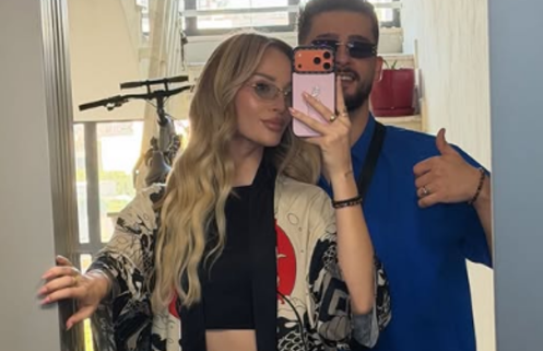 Bum në rrjet, Selin shfaqet pranë DJ Gimbo-s, duken plot stil