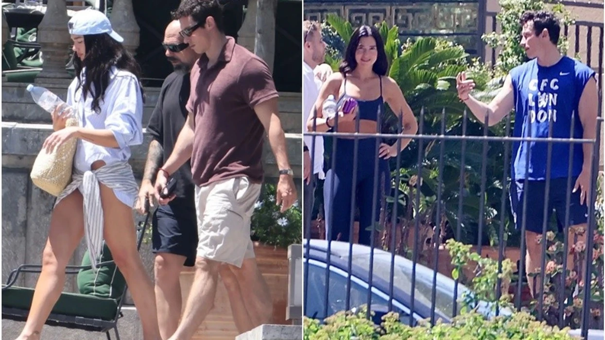 Dua Lipa shfaqet në Itali me Callum Turner, përgatitjet për ceremoninë e dytë vazhdojnë