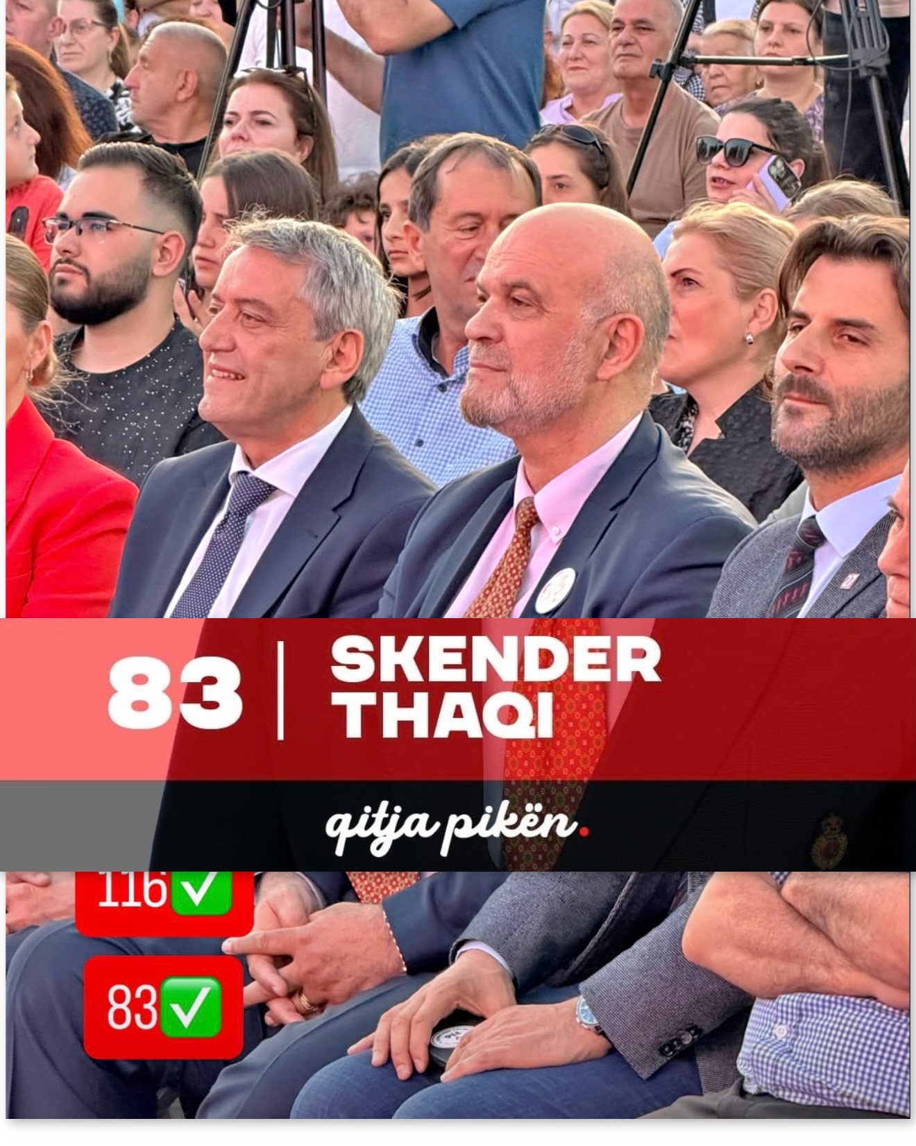 Nga zemra e Gjakovës, Skender Thaçi: Bashkë për një të ardhme më të mirë