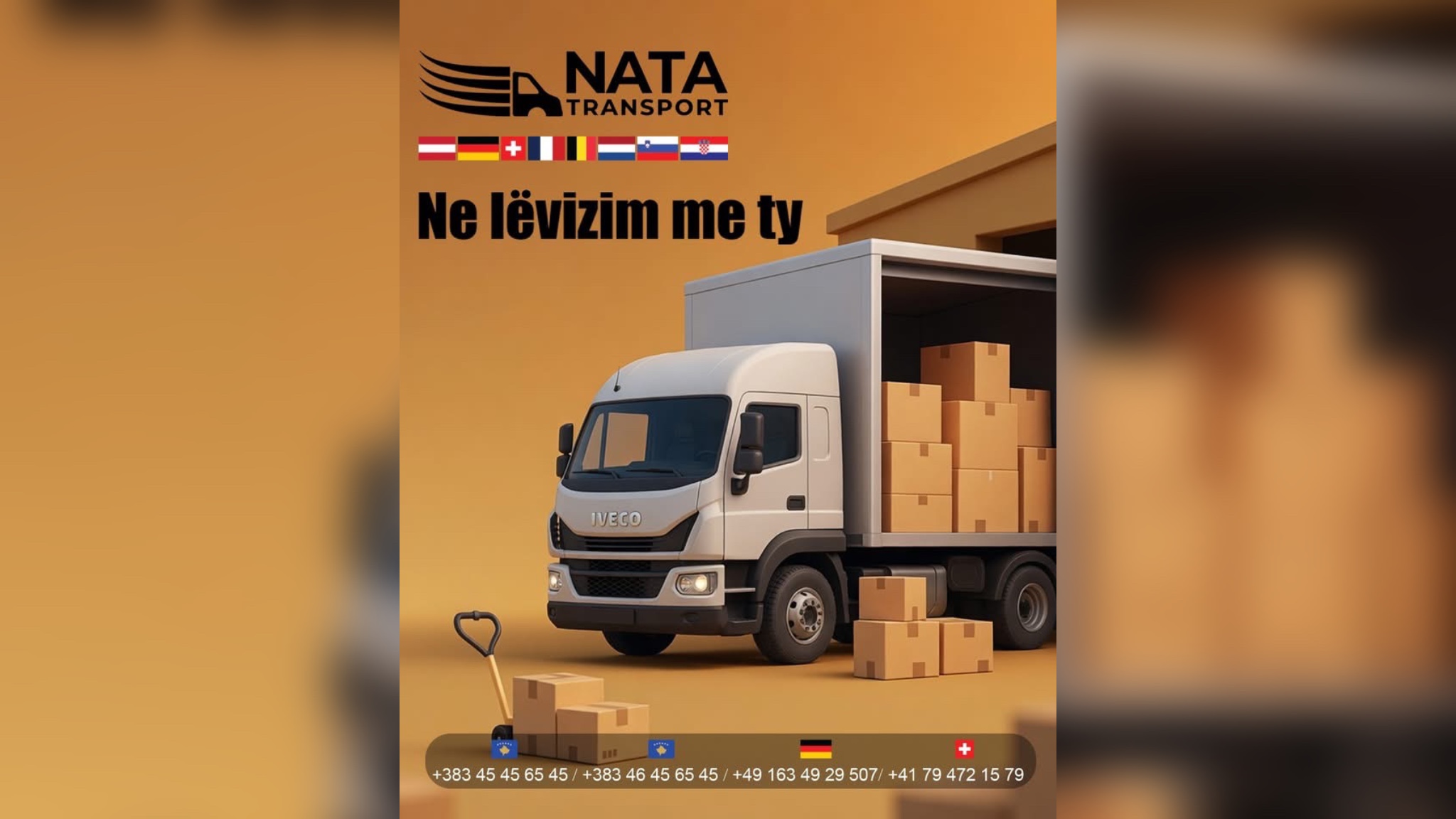 NATA Transport – Lidhja më e sigurt mes Kosovës dhe Evropës
