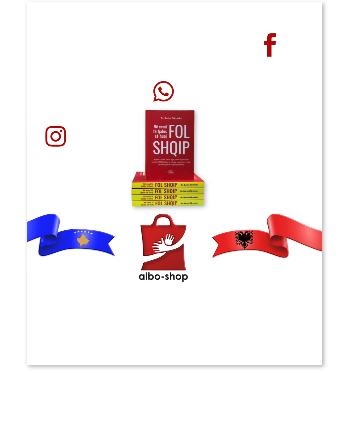 Libri “Fol Shqip” i Burim Dërmakut tashmë në Albo-Shop.com