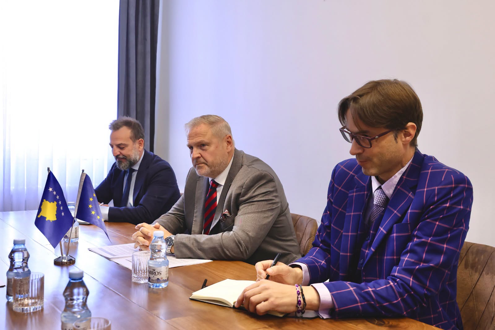 Terras në Kosovë, takon Hamzën, Abdixhikun e Gjinin: Çfarë diskutuan?