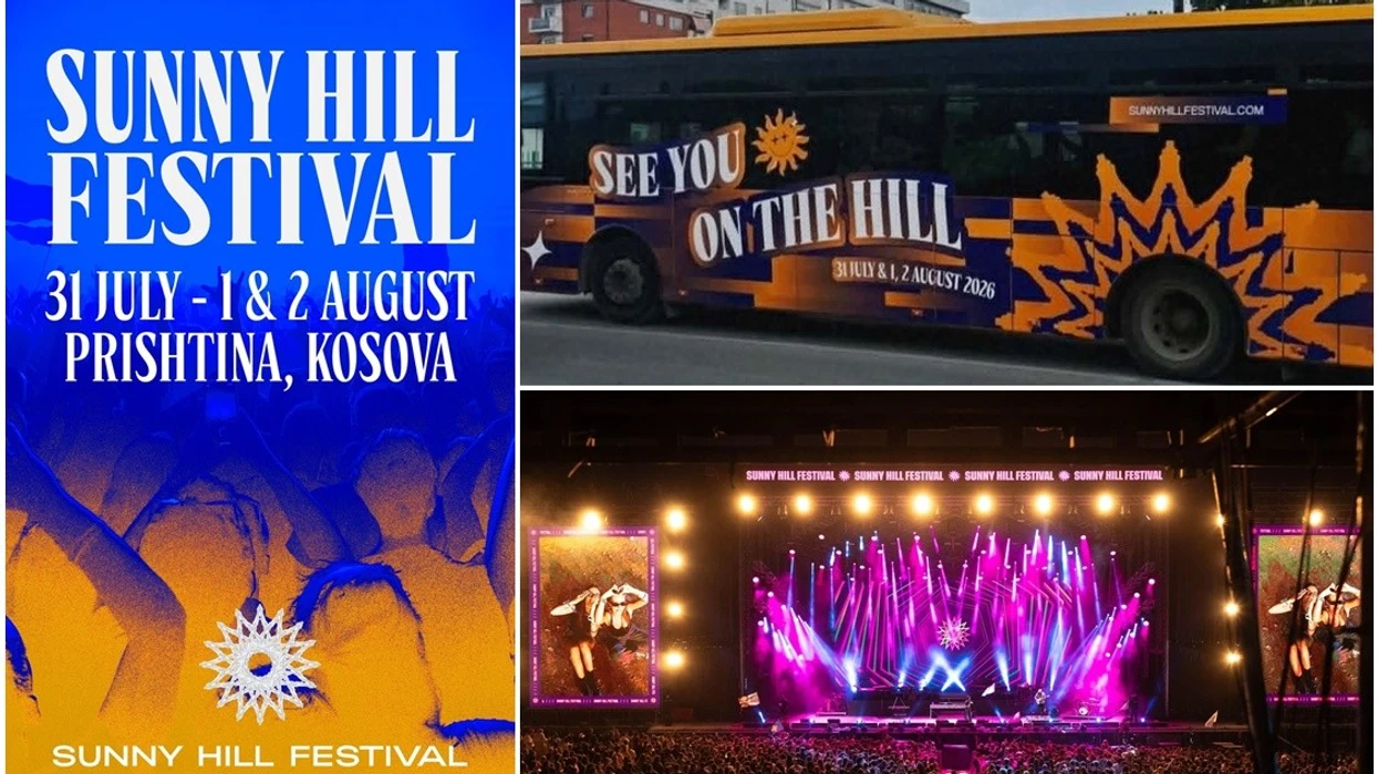 Autobusi i linjës 4 merr pamjen e Sunny Hill Festival para nisjes së edicionit të ri