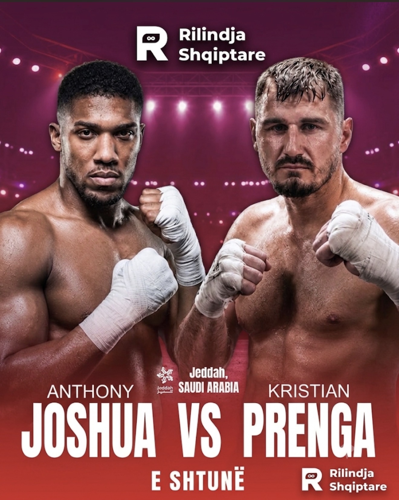 Mos e humbisni! Ja kur zhvillohet përballja Anthony Joshua – Kristian Prenga
