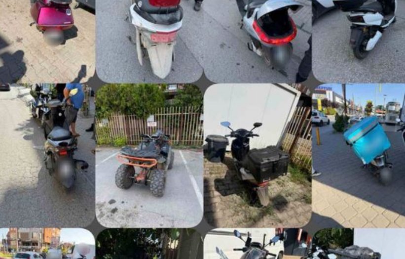 Konfiskohen 114 motoçikleta në rajonin e Prishtinës, masa ndaj 535 ngasësve