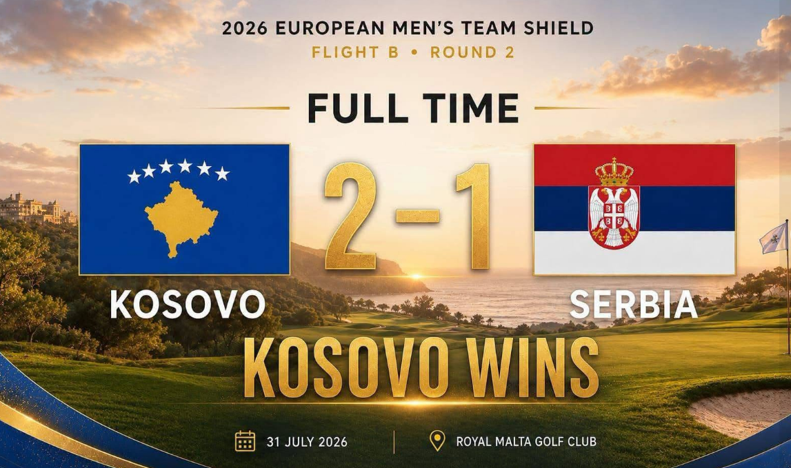 Kosova mposht Serbinë në Kampionatin Ndërkombëtar të Golfit