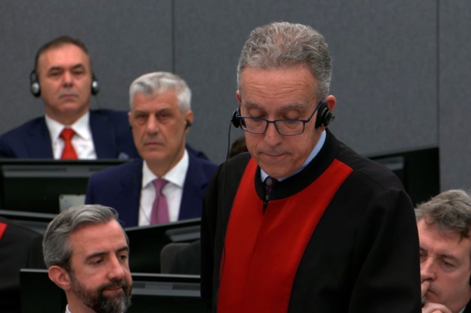 Avokati i Thaçit: Specialja sapo miratoi një apel tjetër të Prokurorisë, të gjitha apelet tona janë refuzuar