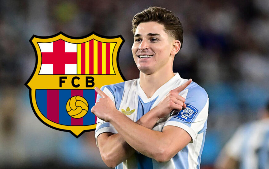 Barcelona merr kredi 210 milionë euro, synon transferimin e Julian Alvarez
