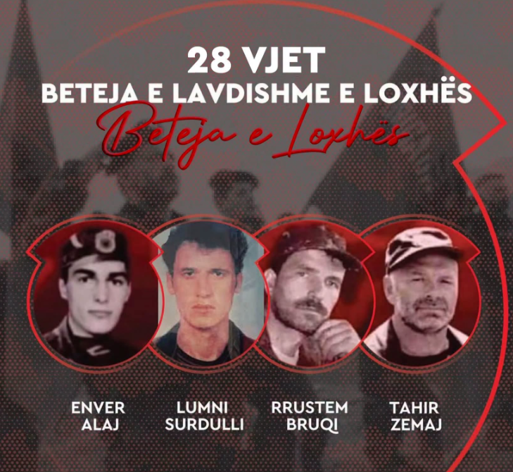 Abdixhiku përkujton të rënët në Betejën e Loxhës