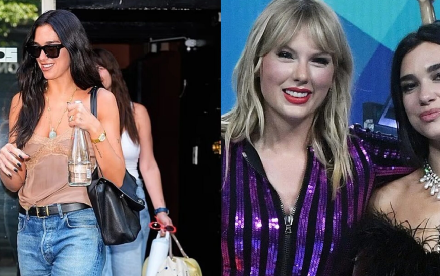 Dua Lipa në New York, shpërthejnë spekulimet për pjesëmarrjen në dasmën e Taylor Swift