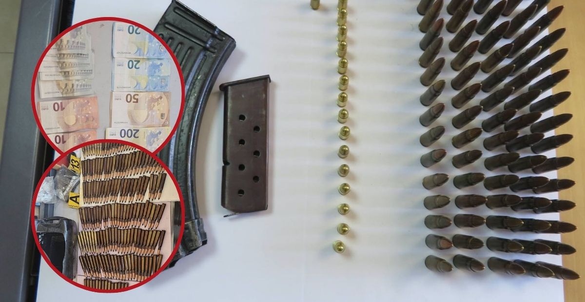 Policia kap arsenal armësh në veturën me targa serbe – shoqërohen 6 persona