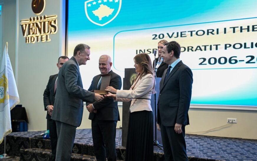 Shënimi i 20-vjetorit të IPK-së, Haxhiu: Përgjegjësia ndaj qytetarit është themeli i besimit në uniformë