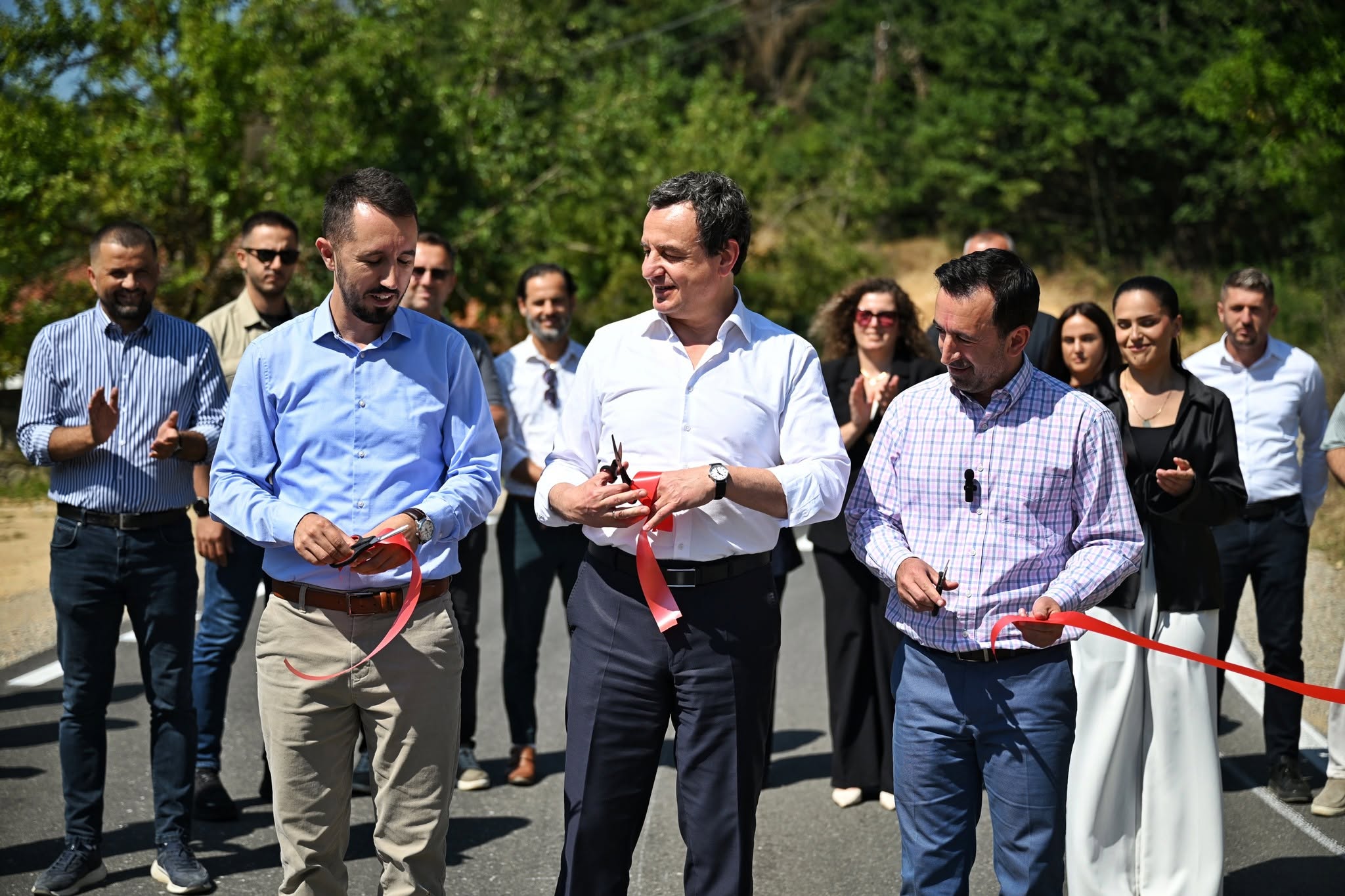 Asfaltohet rruga Shipashnicë-Desivojcë-Terstenë, Kurti përuroi përfundimin e projektit