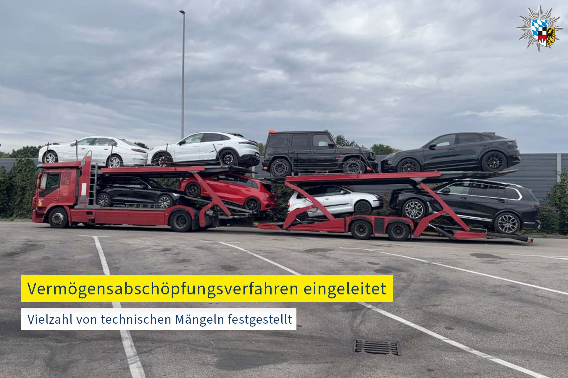 Një kamioni nga Kosova i ngarkuar me vetura ndalohet në Gjermani, konstatohen shumë shkelje