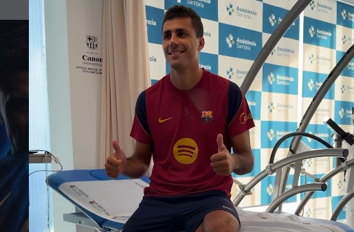 Rodri iu nënshtrohet testeve mjekësore te Barcelona