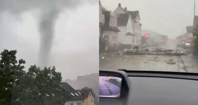 Stuhi të forta godasin Gjermaninë/ Një grua humb jetën, u zu poshtë nga pema