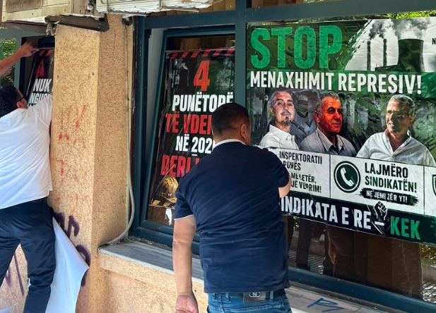 Vdekja e punëtorëve në vende pune, Sindikata e KEK-ut zhvillon një aksion simbolik