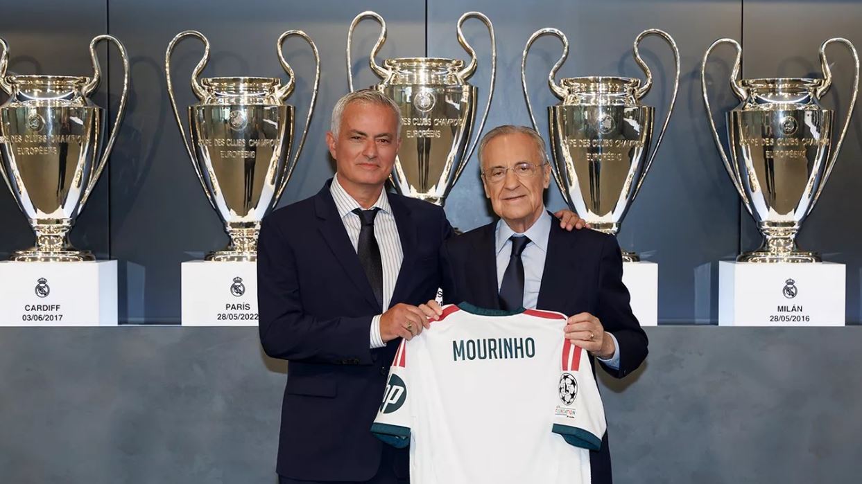 Jose Mourinho zyrtarisht prezantohet te Real Madridi