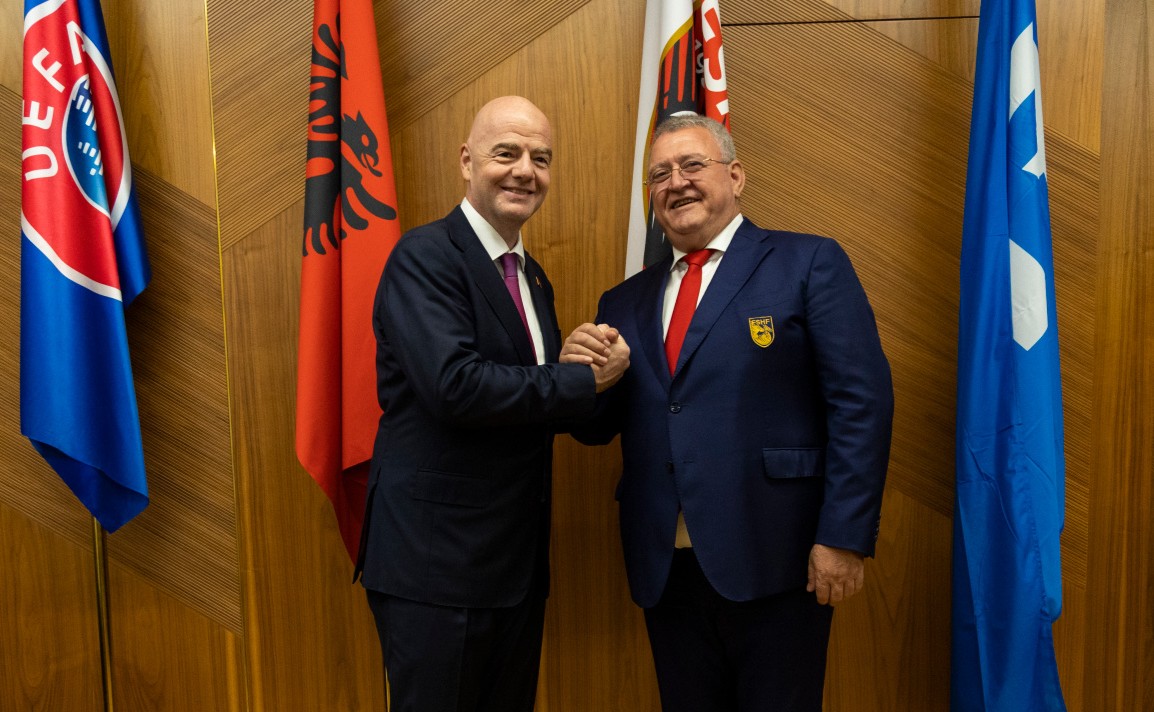 FSHF revokon mbështetjen për kandidaturën e Gianni Infantinos për President të FIFA-s