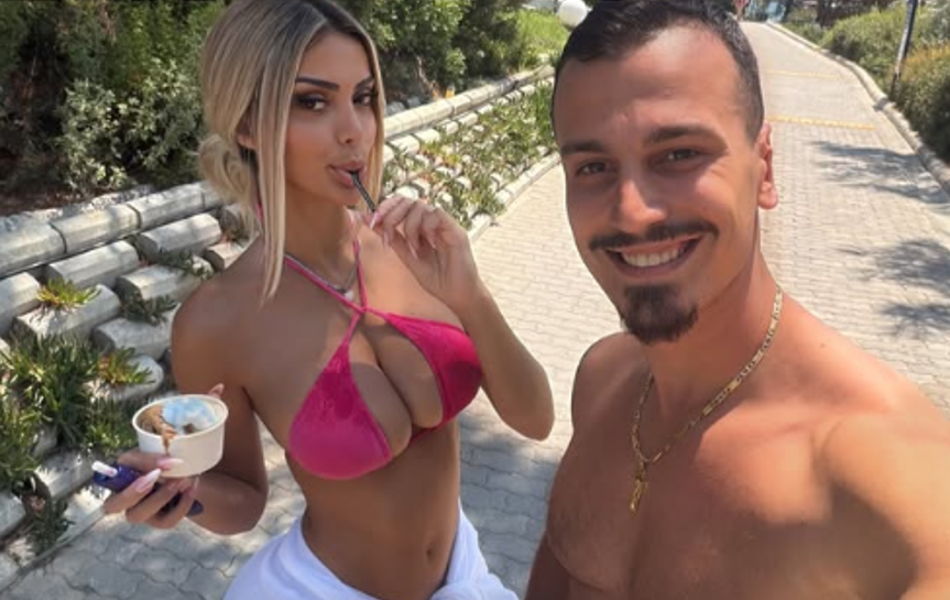 Si dy pëllumba, Brikena dhe Mateo shfaqen më të dashuruar se kurrë