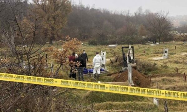 Gërmimet në lokacionin e tretë në Zubin-Potok, konfirmohet prania e mbetjeve mortore