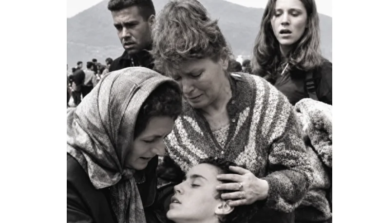 Publikohet fotoja e rrallë e Fjolla Morinës, gjatë kohës së luftës në vitin 1999
