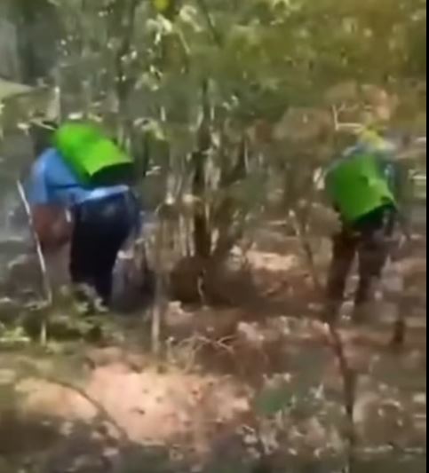 Policia në Shtime reagon me profesionalizëm gjatë shuarjes së zjarrit në Belinc