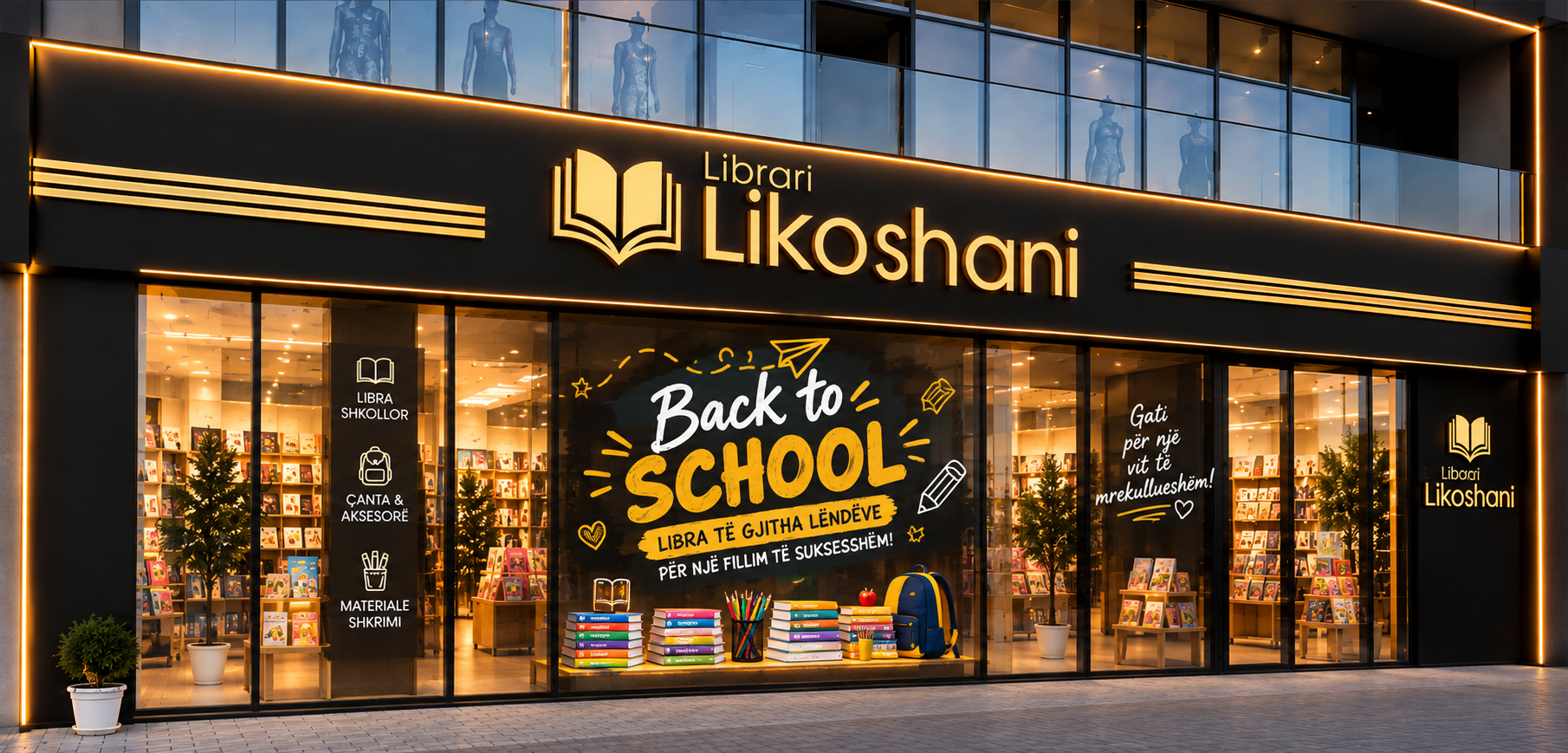 Libraria Likoshani – gjithçka që ju nevojitet për shkollë në një vend