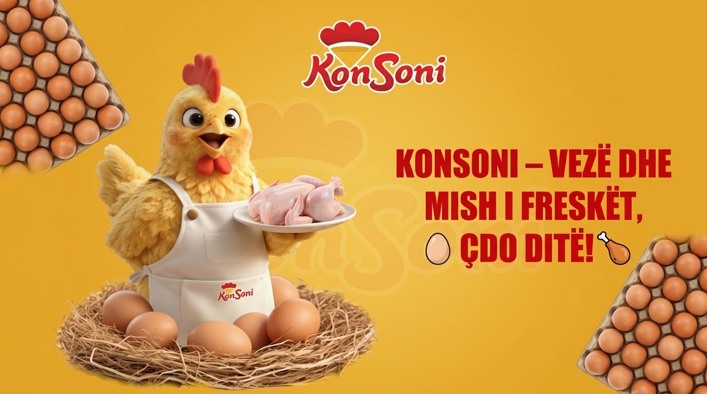 Çdo ditë, në tryezën tuaj, shija e freskisë vjen nga KonSoni!
