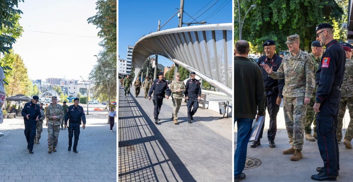 Shefi i Shtabit të KFOR-it viziton Mitrovicën e Veriut –