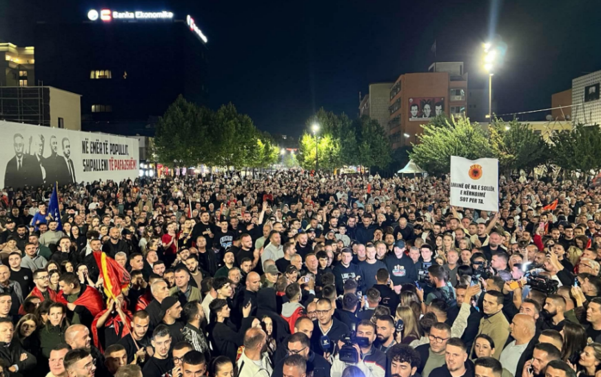 Edhe sonte protestohet në Prishtinë