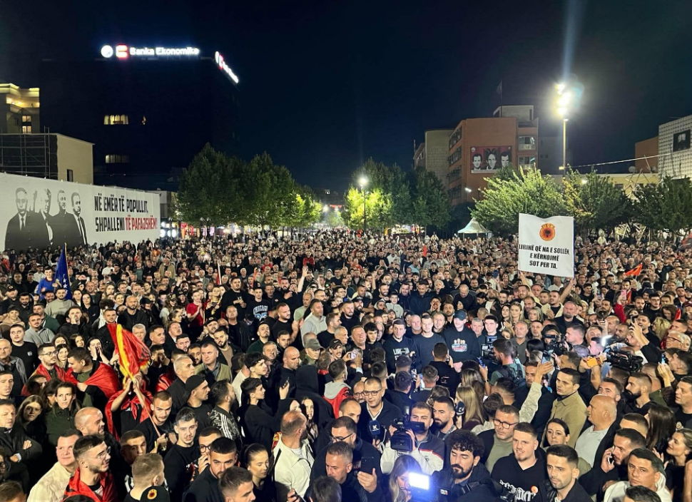 Edhe sonte protestohet në Prishtinë