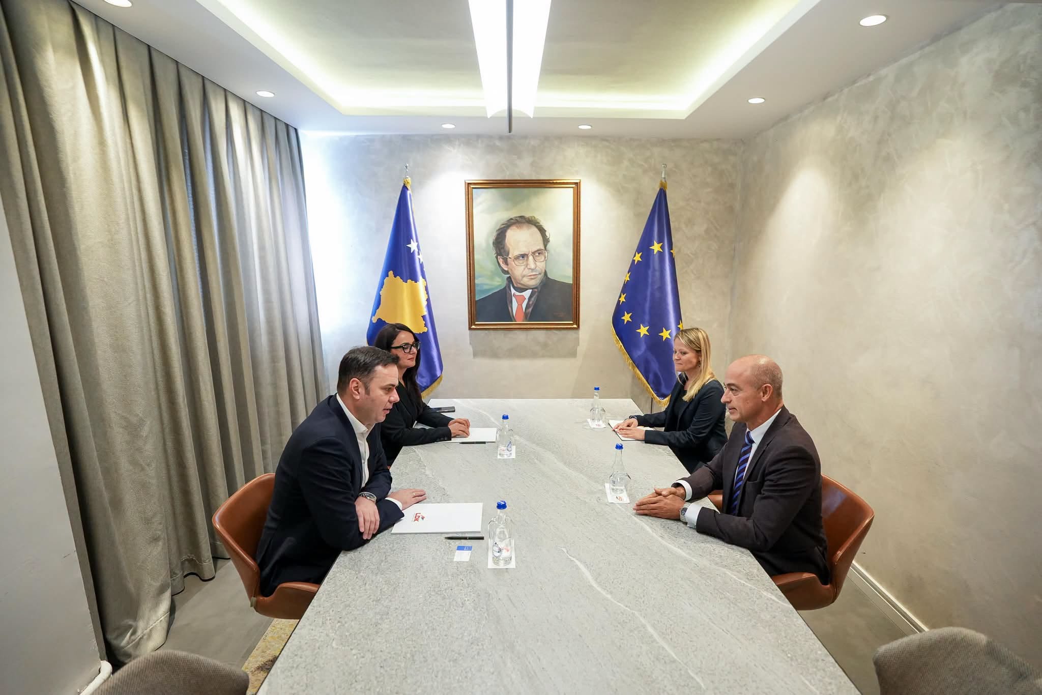 Abdixhiku takon shefin e ri të EULEX-it, diskutojnë për qëndrimet e LDK-së ndaj zhvillimeve aktuale